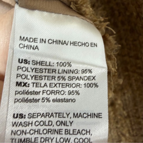 Chico’s Gold Tweed Sequin Jacket Size 3 NWT Sparkle Blazer - Picture 8 of 13